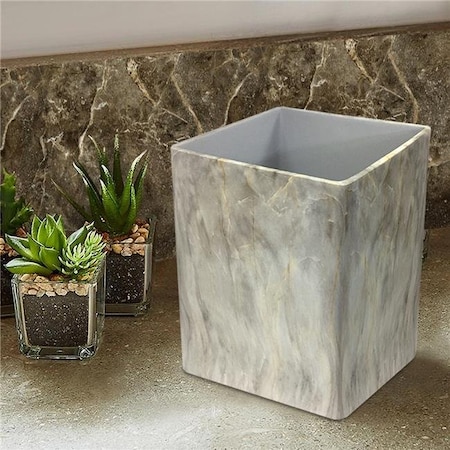 Nu Steel Nusteel RES566-8H Stone Hedge Resin Wastebasket RES566-8H